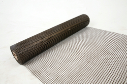 Basalt fibre geogrid
