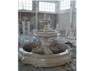 beige granite fountain2