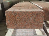 Maple leaf red granite