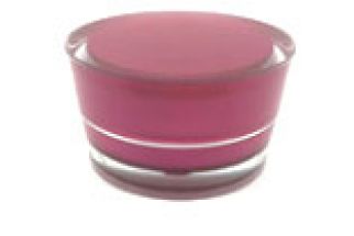colorful round shape body eye skin care cream jar