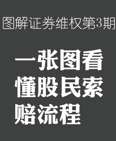 一张图看懂股民索赔流程